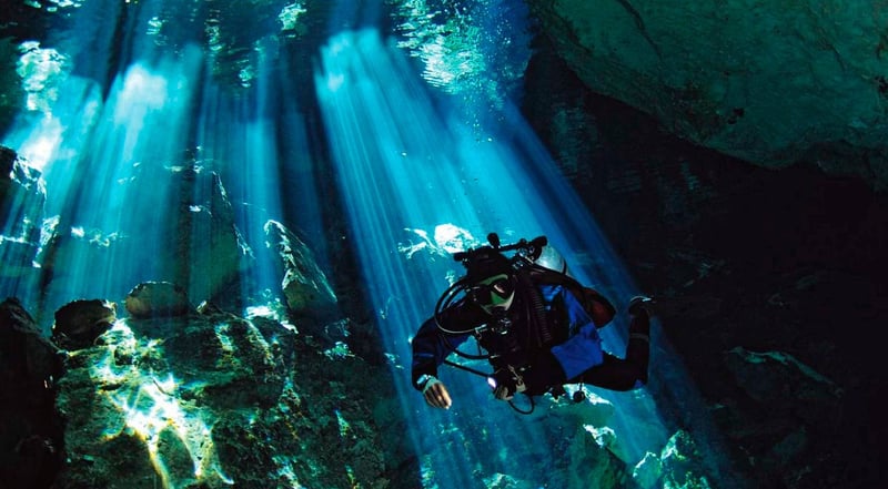 Cenotes in Yucatan Peninsula, Mexico